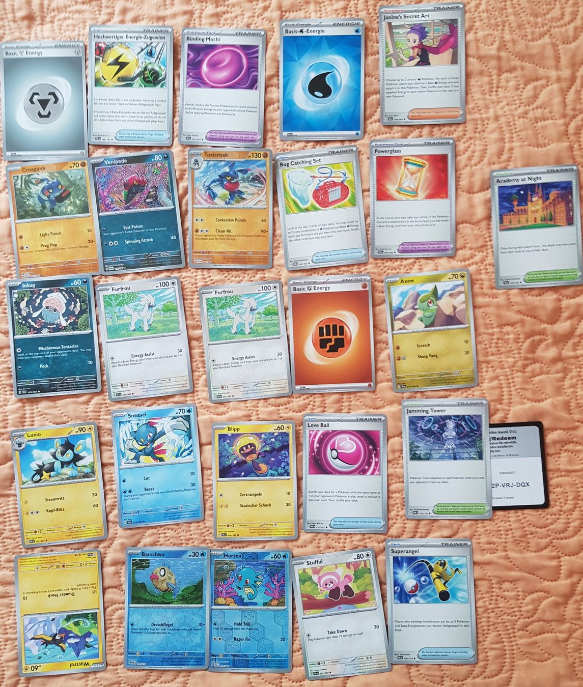 Pokémon Carte collezionabili: 31 Pokemon Sammelkarten Diverse – Usato da Thun venduto da Shame