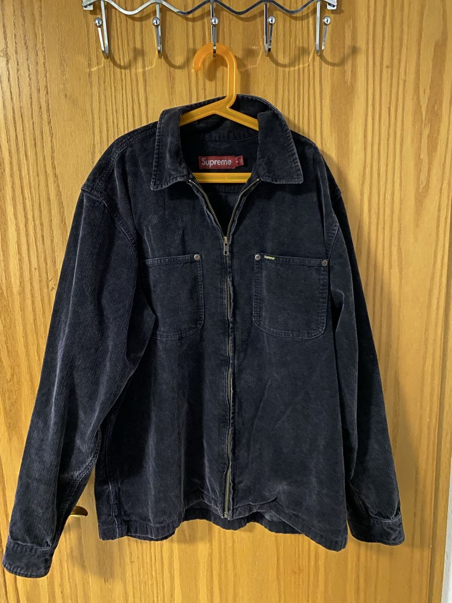 Supreme Giacche: Supreme Washed Corduroy Zip Up Jacket – Usato da Limpach venduto da wavyy