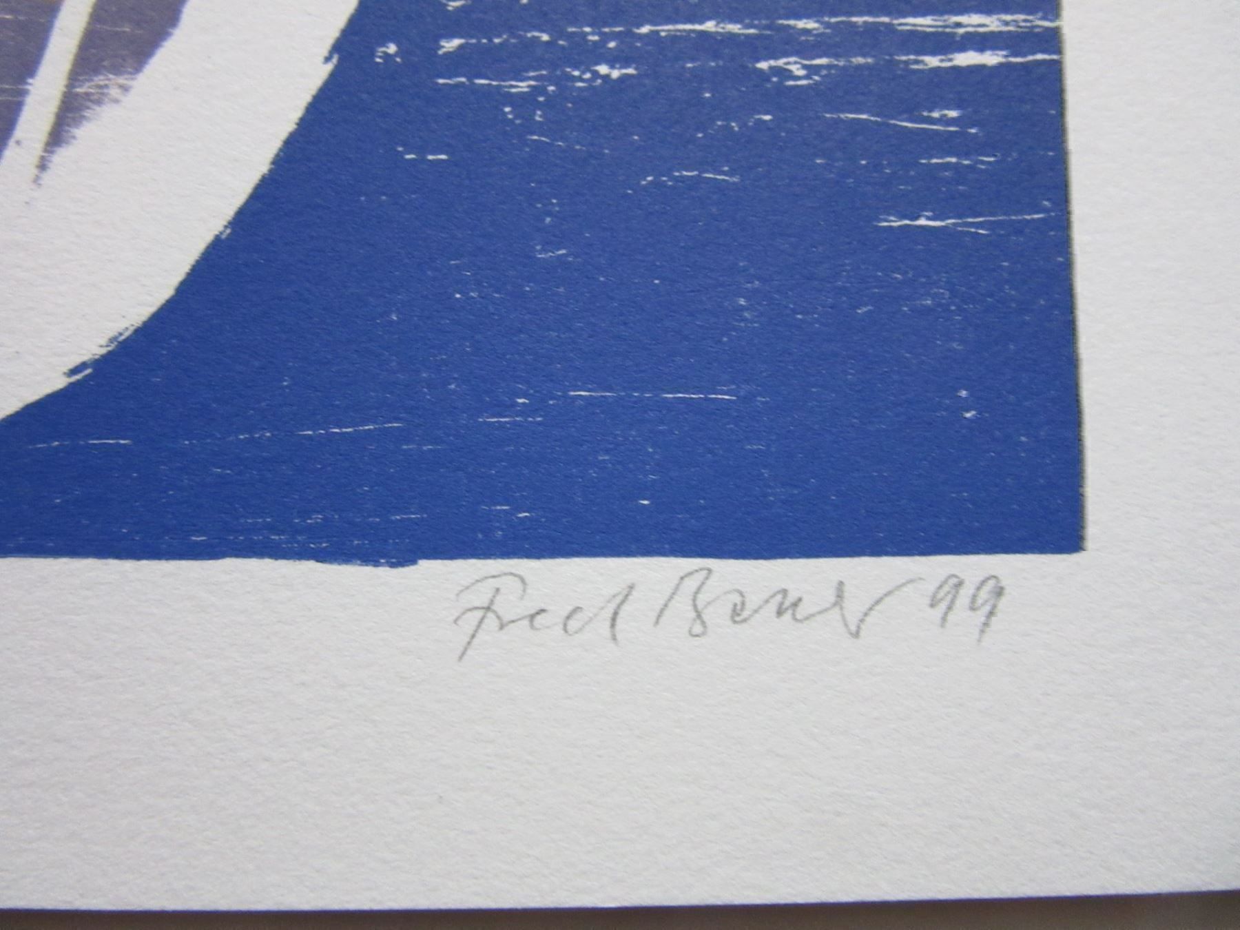 Xilografie: FRED BAUER HOLZSCHNITT SIGNIERT – Usato da Gersau venduto da grafik-kunst 1