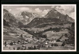 Unterwasser, Gesamtansicht mit Säntis u