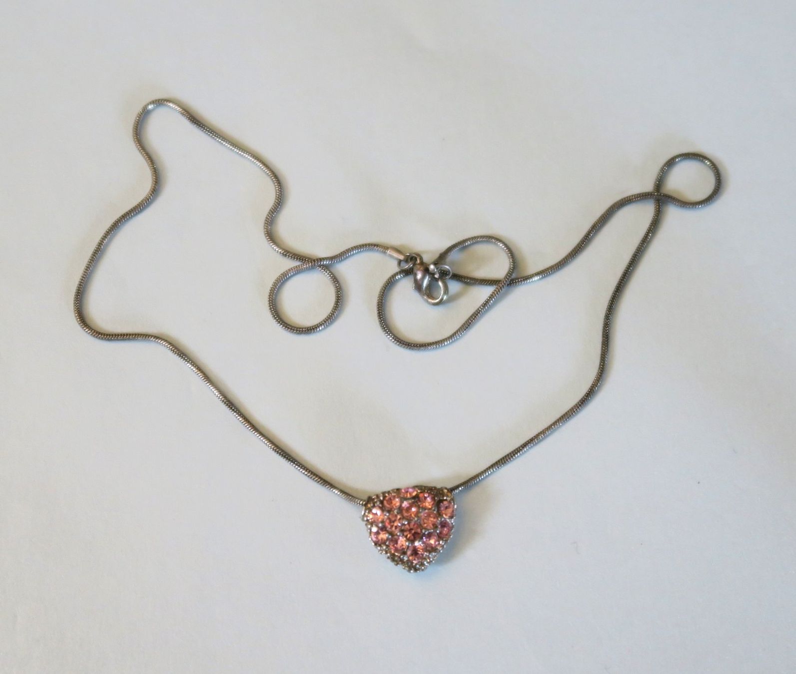 Catenine: Kette mit Herzanhänger – Usato da Brittnau venduto da marlenestone 5
