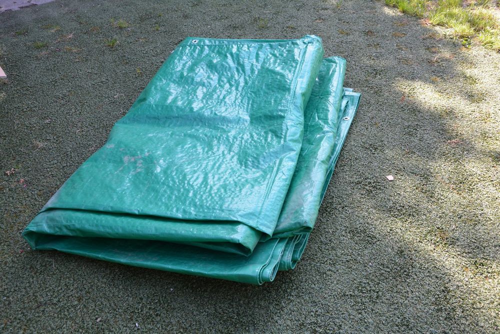 Kotap Robust Plane 14x16 Fuß – Wasserdicht, UV-beständig, Mit Ösen, Für Bau, Camping & Schutz
