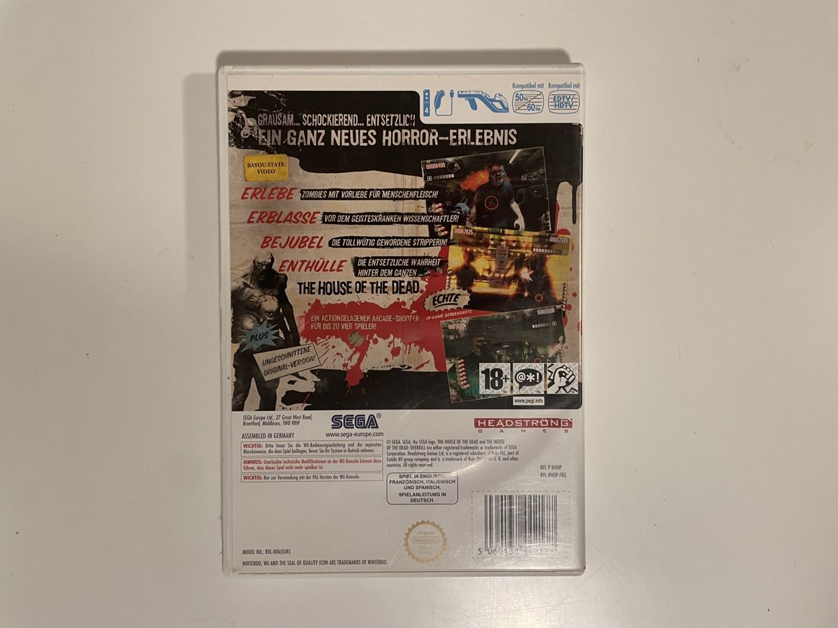 Nintendo Giochi: The House of the Dead Overkill – Usato da Susch venduto da Ascaso 1