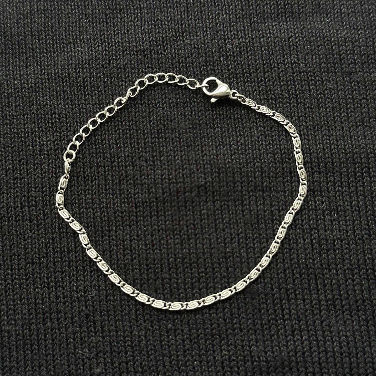 Bracciali & Braccialetti: Silberne Edelstahl Feine Armkette – Nuovo (secondo la descrizione) da Givisiez venduto da dor_xb9k 2