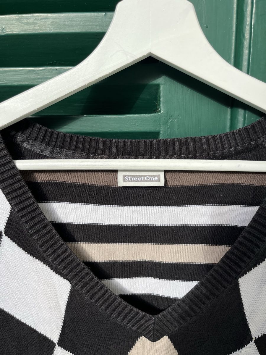 Maglioni & Felpe: Street One Pullunder,Grösse 38, Argyle Muster/gestreift – Usato da Bern venduto da valery_la_cherry 1