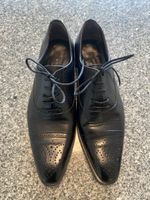 Philippe Barnett Lederschuhe, Schwarz, 36 1/2