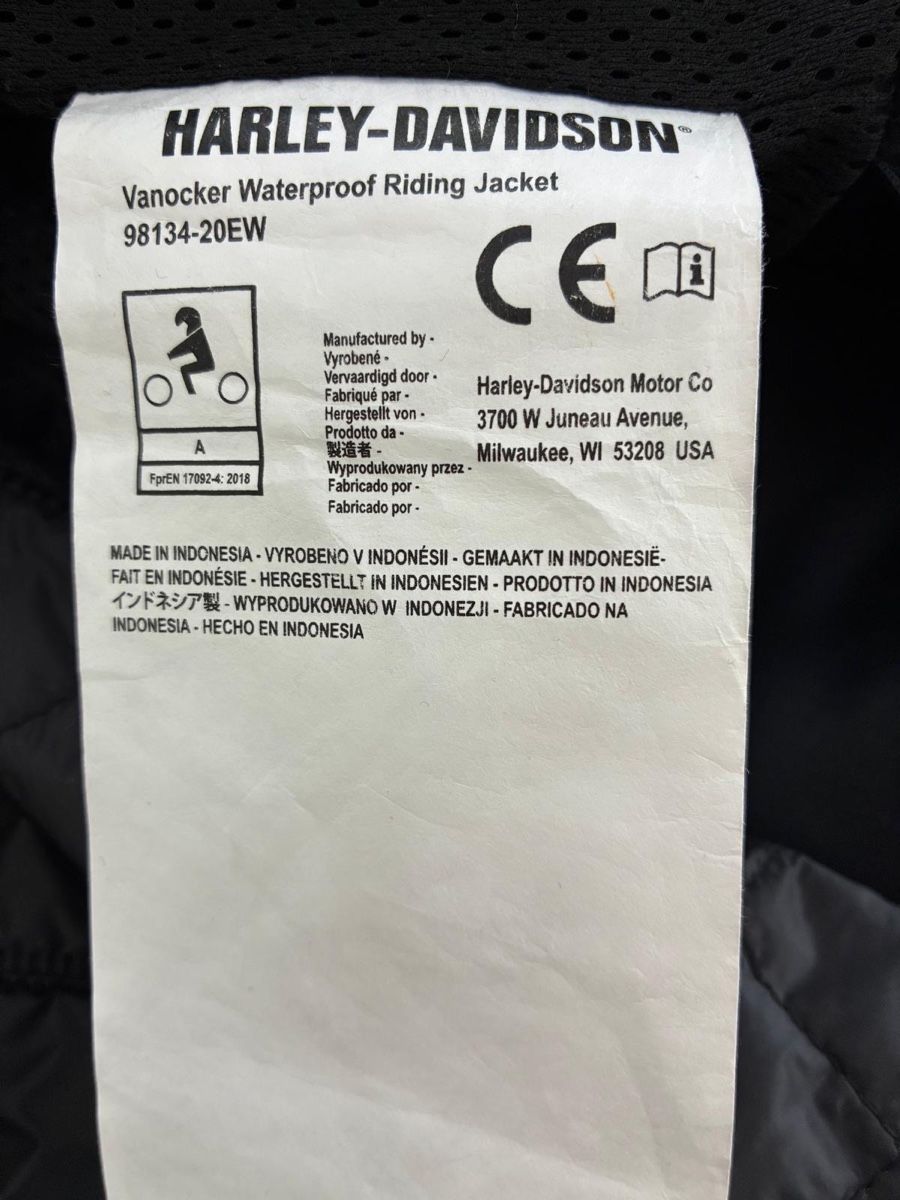 Harley-Davidson Vestes: Harley-Davidson Vanocker Waterproof Riding Jacket XL – Neuf (Voir description) à Buchs AG par sxf96 1