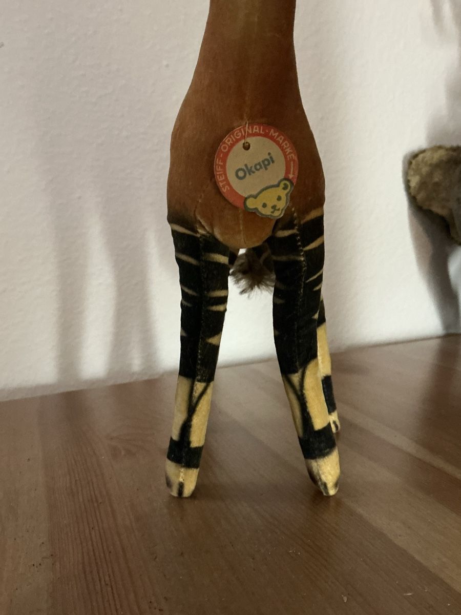 Steiff Spielzeuge: Steiff Okapi Nr 6443 – Gebraucht aus Basel von Ajscha7o1 4
