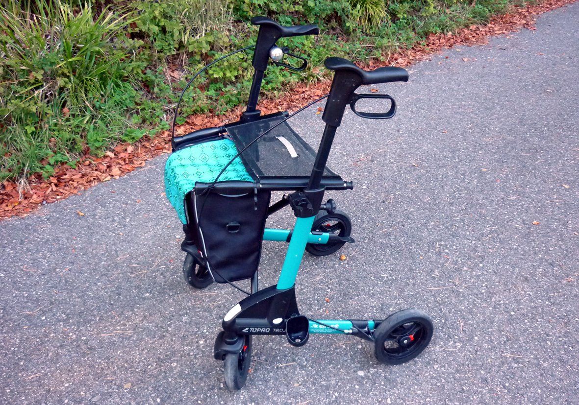 Ausili per la deambulazione: Rollator Topro Troja / Déambulateur Topro Troja – Usato da Illnau venduto da Com10