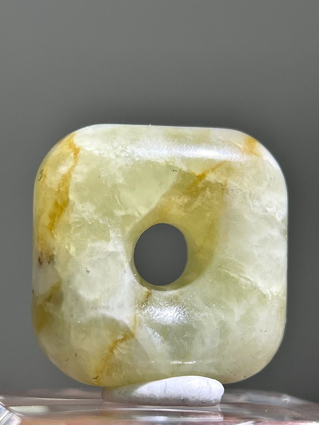Ciondoli: Echte chinesische -Jade  Pi-Scheibe Set Ca.2cm – Nuovo (secondo la descrizione) da Schiers venduto da sisikristall 6