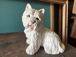 Keramikfigur West Highland white Terrier