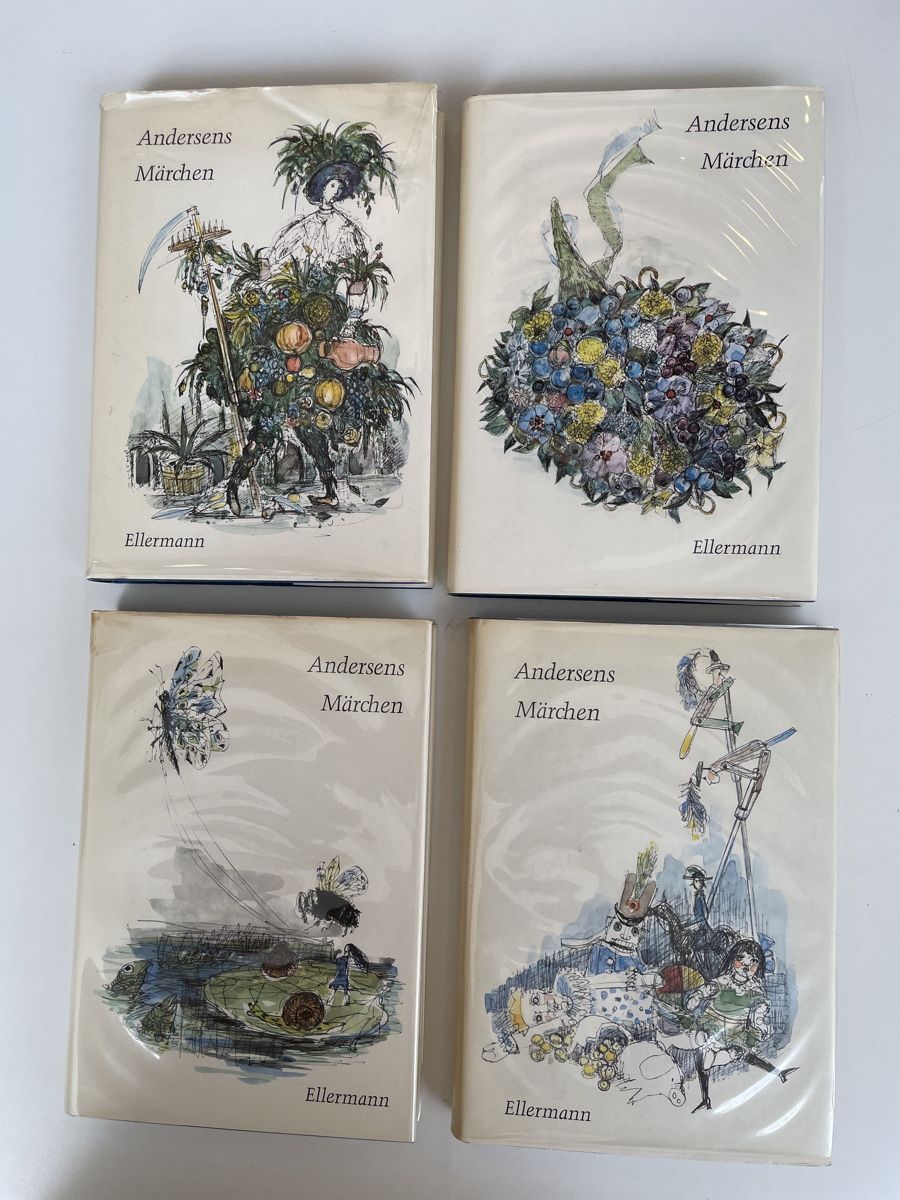 Bücher: ANDERSENS Märchen 4 Bücher Antik – Gebraucht aus Zürich von Danokiko