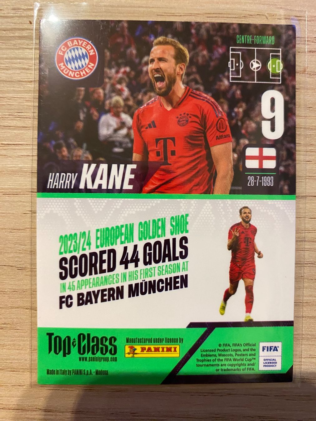 Panini Carte collezionabili: Panini Top Class 2025 Unbeatable Kane red parallel – Nuovo (secondo la descrizione) da Zürich venduto da BVBWINNER 1
