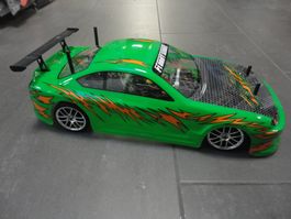 1:10 Renncar 4WD Brushless, Lipo, ca. 80kmh, NEU