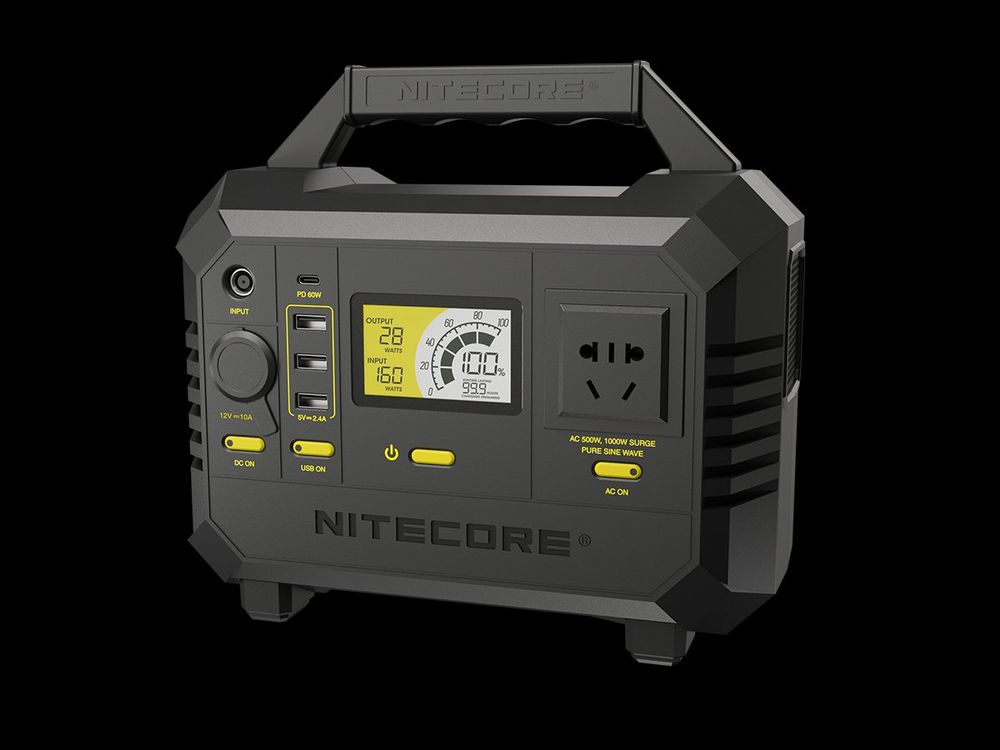 NITECORE NES500 Powerstation, 518 Wh (144000mAh) (Neu und ...