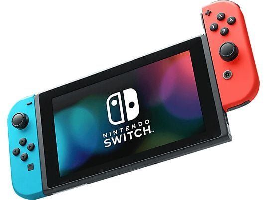 Nintendo Console: Nintendo Swicth Console, rouge néon/bleu néon – Nuovo e nell'imballaggio originale da Genève venduto da Murmurs 4