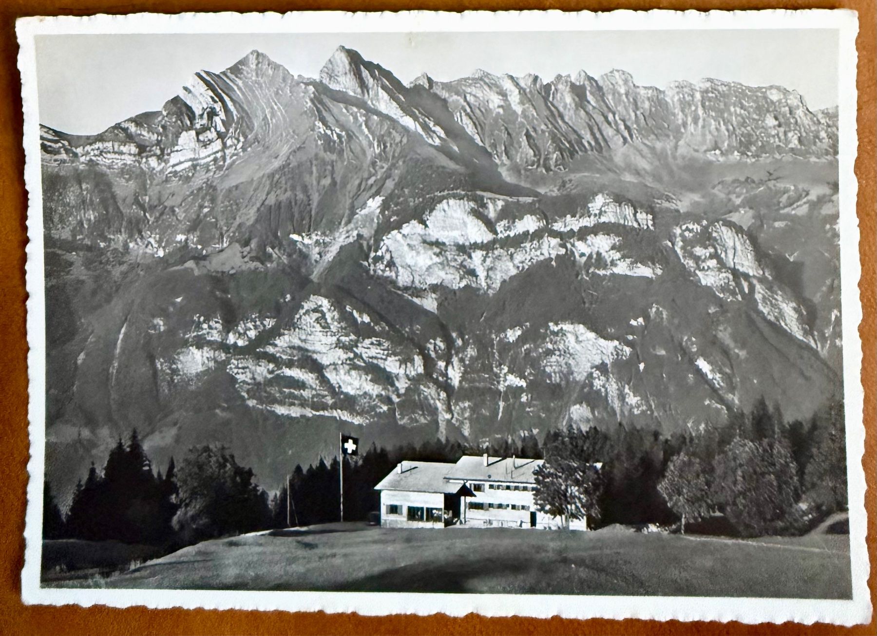 Cartoline postali: AK: Flums - Grossberg - Ski - u. Ferienheim – Usato da Lutry venduto da Ediego