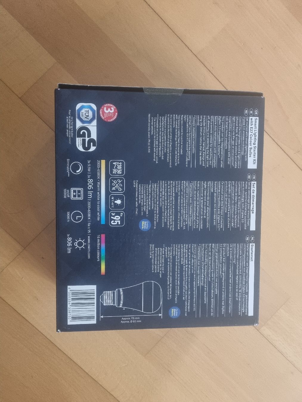 Tutte le decorazioni: Livarno Smart Home E27 Farbwechsel Starter Set, Neu! – Nuovo e nell'imballaggio originale da Arbon venduto da Deki22 2