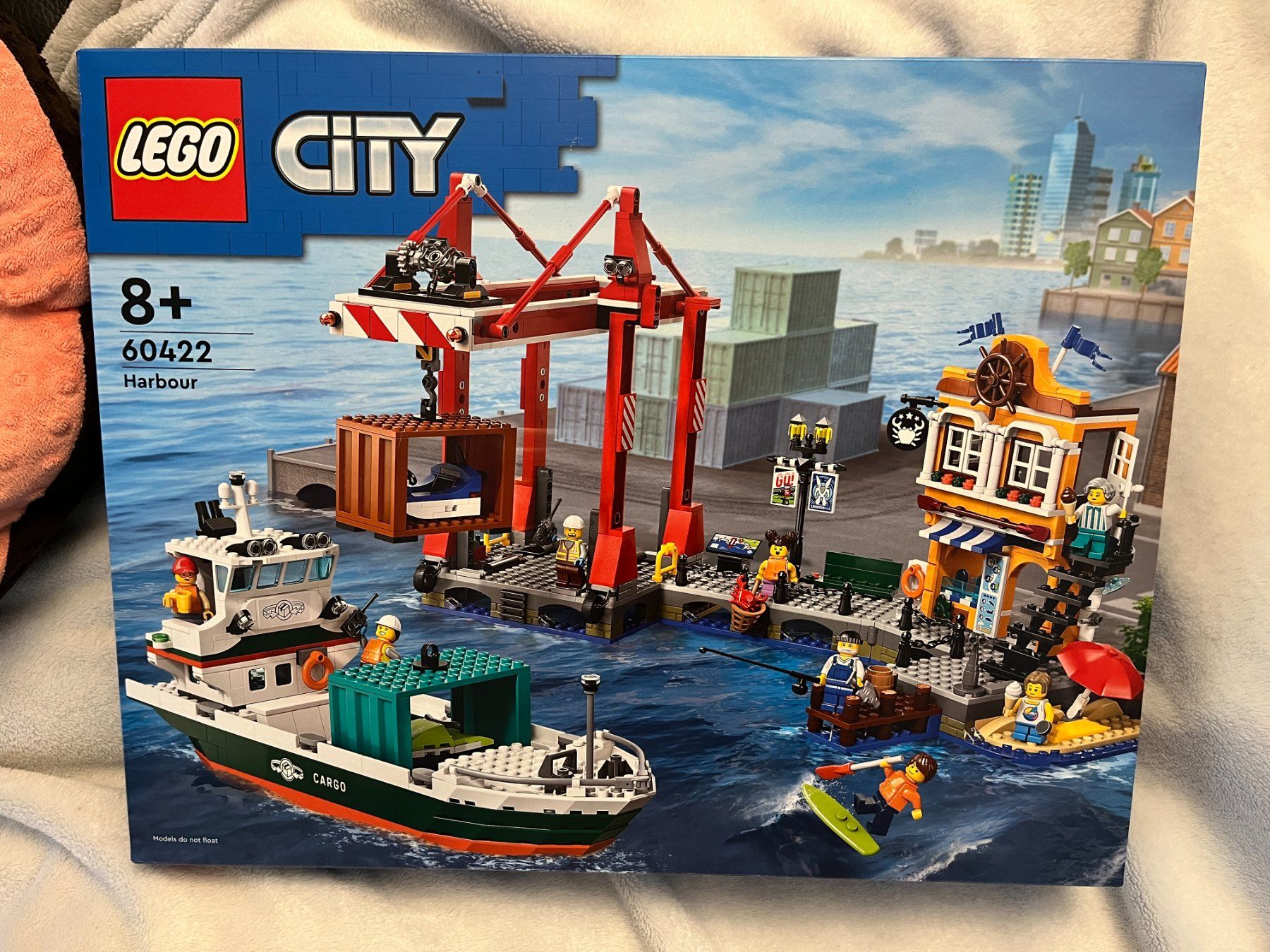 LEGO City 60422 Hafen Harbour fabrikneu/ungeöffnet Schiff (Neu und ...