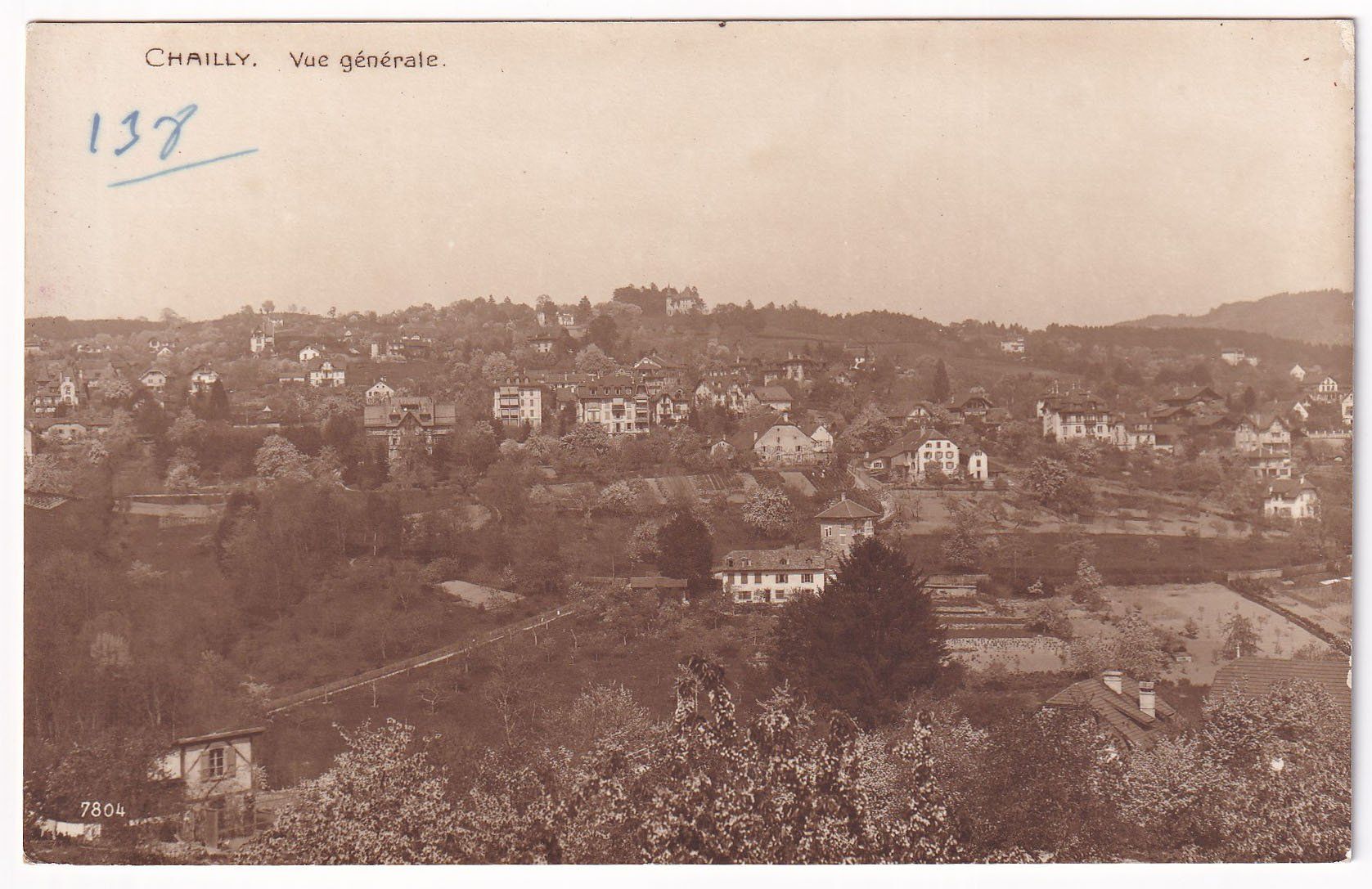 Cartoline postali: Chailly. Vue générale. – Usato da Cormoret venduto da Pascalll2001