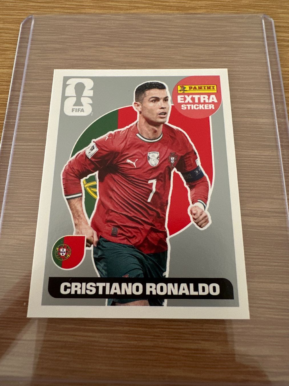 Panini Sammelbilder & Trading cards: Extra Sticker Silber WM 26: Cristiano Ronaldo – Neu und originalverpackt aus Winterthur von sah_gn89