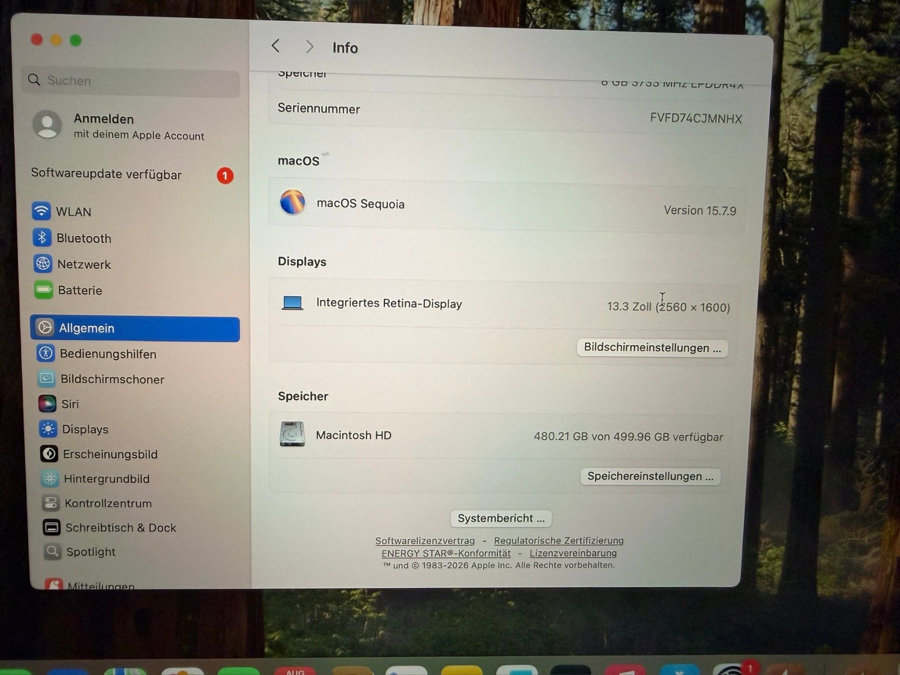 Apple Notebooks: Macbook Air 2020 Model A2179 – Gebraucht aus Au SG von bah_6f5w 5