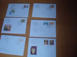 CH 2006 FDC Serien schöne Zusammensetzung