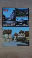 Deux cartes postales couleurs de Delémont