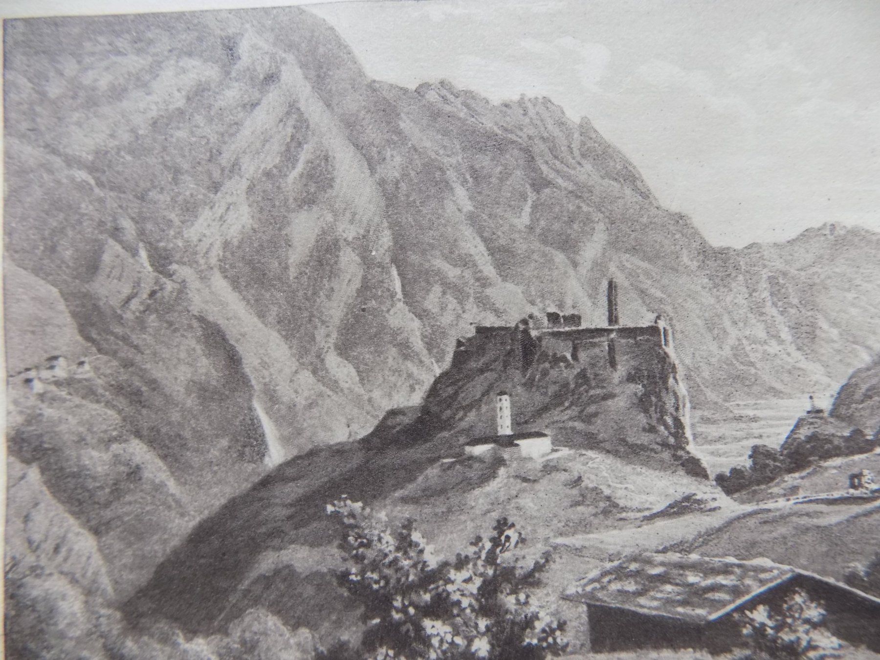 Gravures: Misocco Burgruine – D'occasion à Risch par Rischli15 3