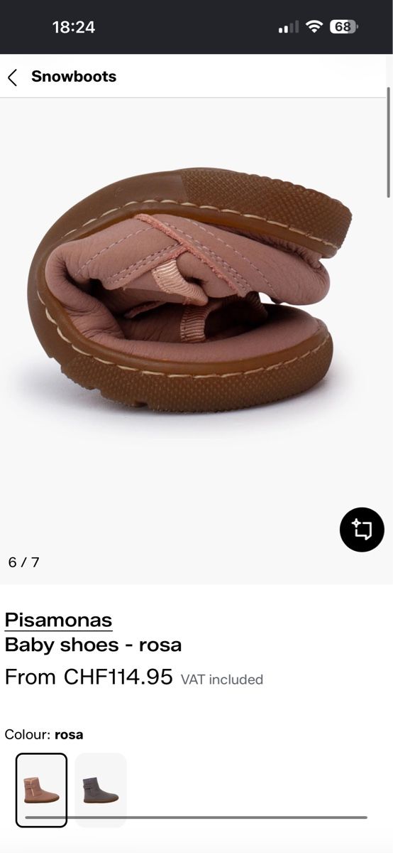 Herrenschuhe: Pisamonas Leather Boots 23 Size – Neu (gemäss Beschreibung) aus Neuchatel von Mia_G 1