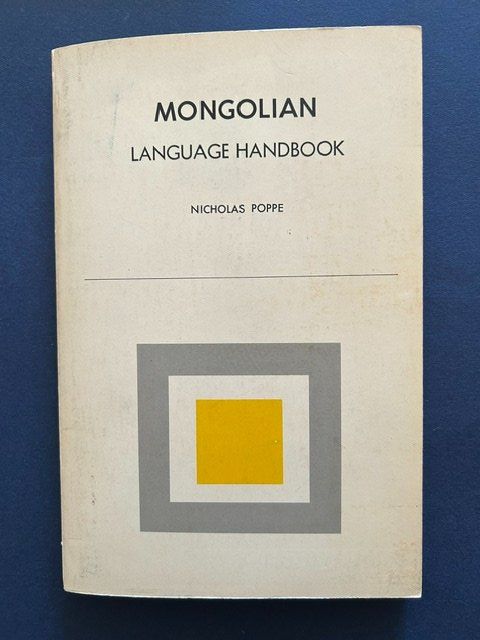 Libri: Mongolian Language Handbook, Nicholas Poppe – Usato da Bern venduto da oregonzwei