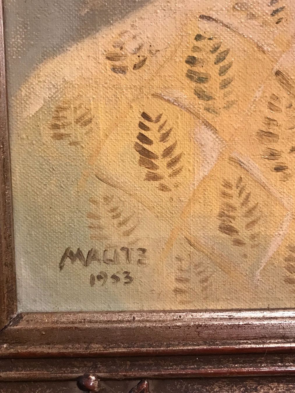 Dipinti: Malitz: Quadro/Gemälde/Tableau – Usato da Fribourg venduto da SD1910 6