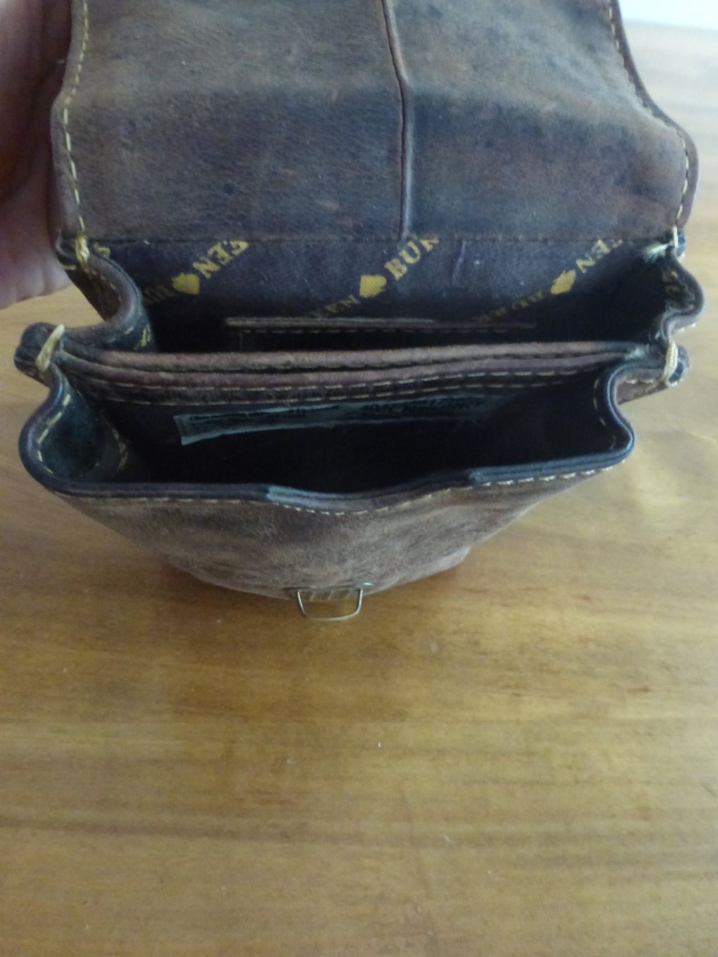 Borse: Green Burry Ledertasche Gürteltasche – Nuovo (secondo la descrizione) da Zumikon venduto da psisound 6