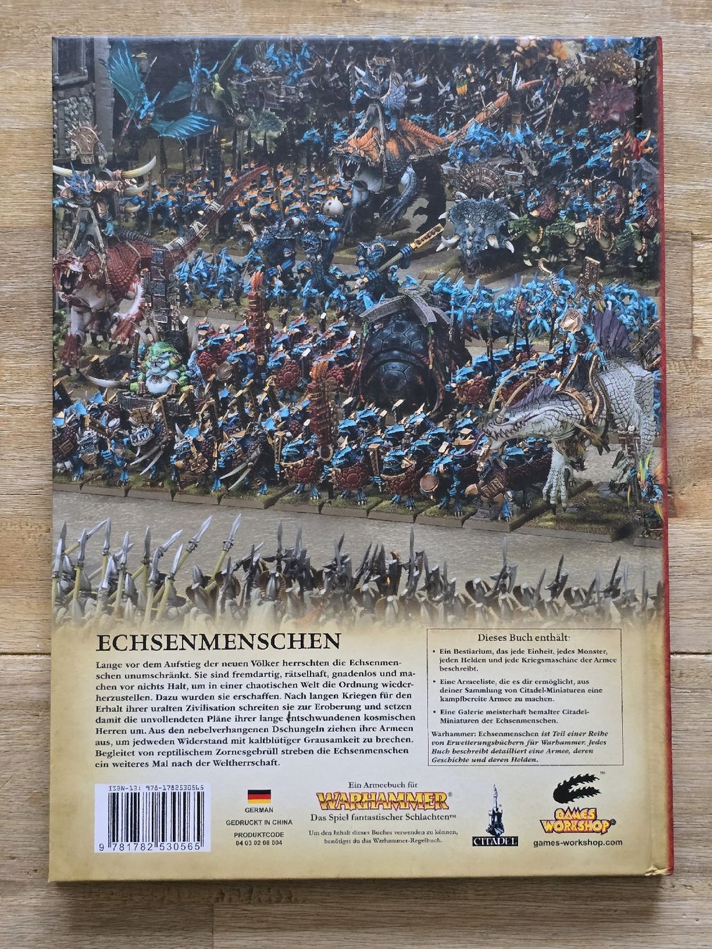 Bücher: Warhammer Echsenmenschen Armeebuch gebraucht 2012 – Gebraucht aus Güttingen von Odhin 2