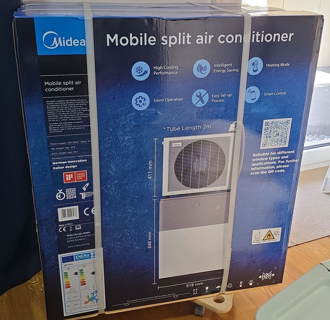 Midea Climatiseurs: Midea Mobile Split Klimagerät neu – Neuf avec emballage d'origine à Basel par rev_26s7 1