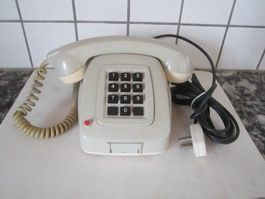 Telefon mit Tasten-Grau.