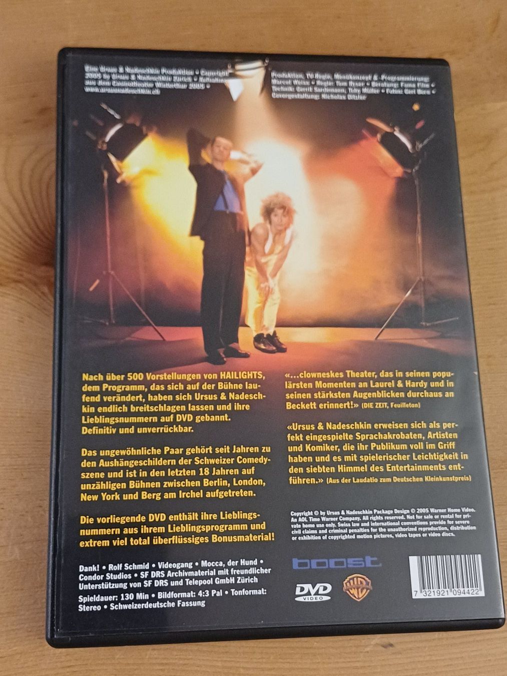 Alle DVDs: Ursus & Nadeschkin - Hailights – Gebraucht aus Jona von Rreto71 3