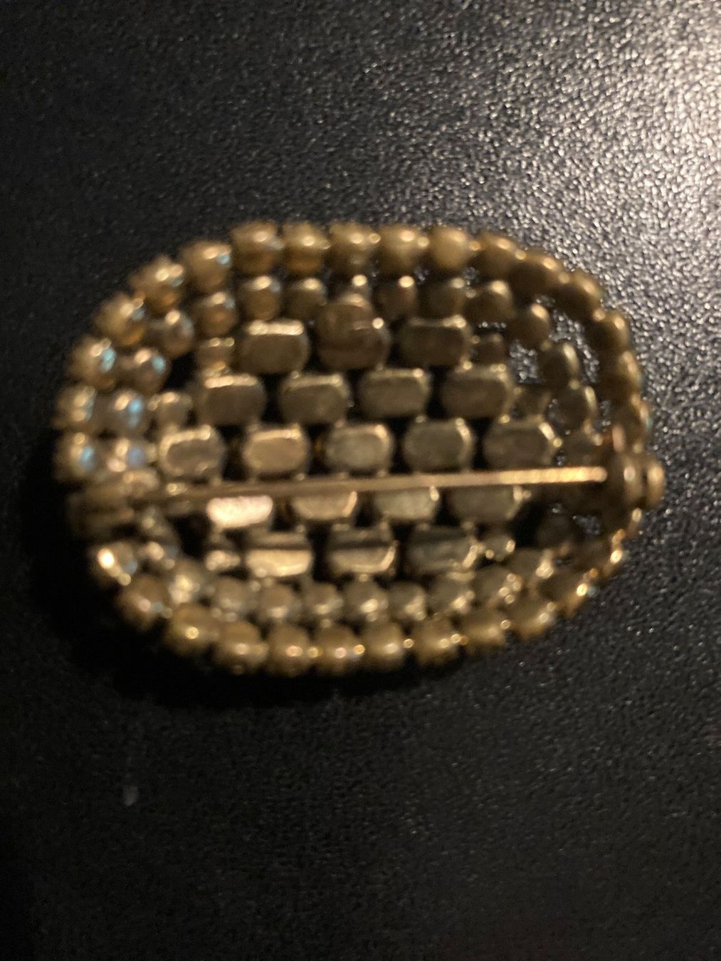 Spille & Fermagli: Ovale Brosche - ca. 1965 - Modeschmuck – Usato da Zürich venduto da Ralfli 1