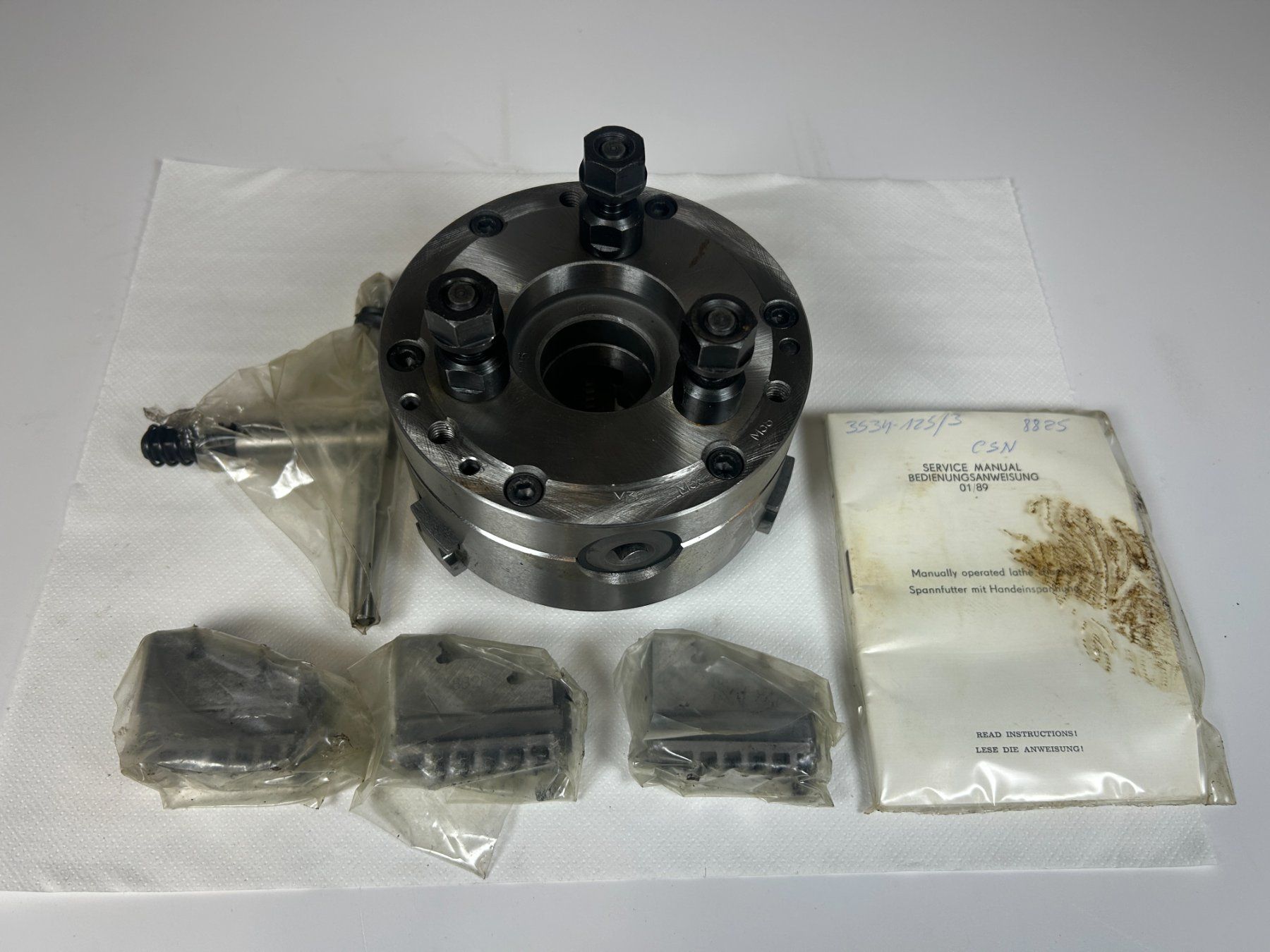 Tutti gli attrezzi: FORKARDT 3CSN-125-J3 Backenfutter Neu/OVP – Nuovo e nell'imballaggio originale da Rothenfluh venduto da BitterlinPartner 5