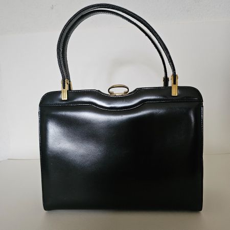 Dofan Paris – elegante Lederhandtasche (Vintage)