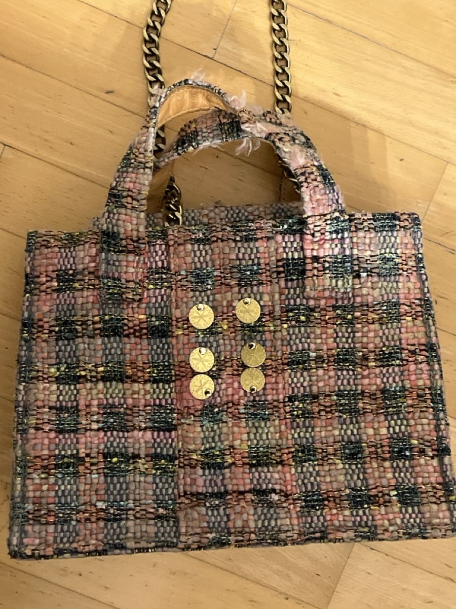 Borse da donna: Handbag with Chain Strap, Unique Design from Mykonos – Usato da Zürich venduto da AVSK 1