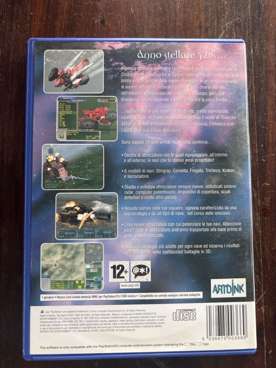 Sony Giochi: PS2 The Seed - War Zone – Usato da Dottikon venduto da Nate96 2