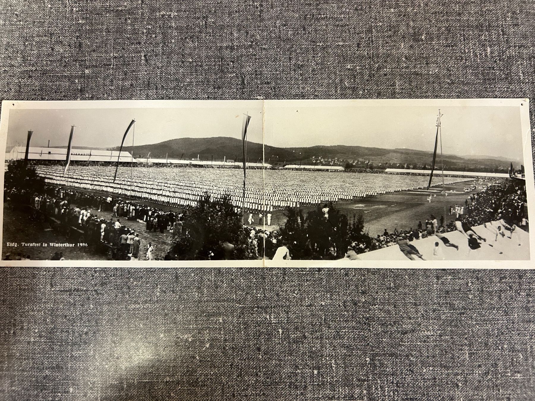 Cartoline postali: Eidg. Turnfest Winterthur 1936 – Usato da Pfeffingen venduto da Alusru70