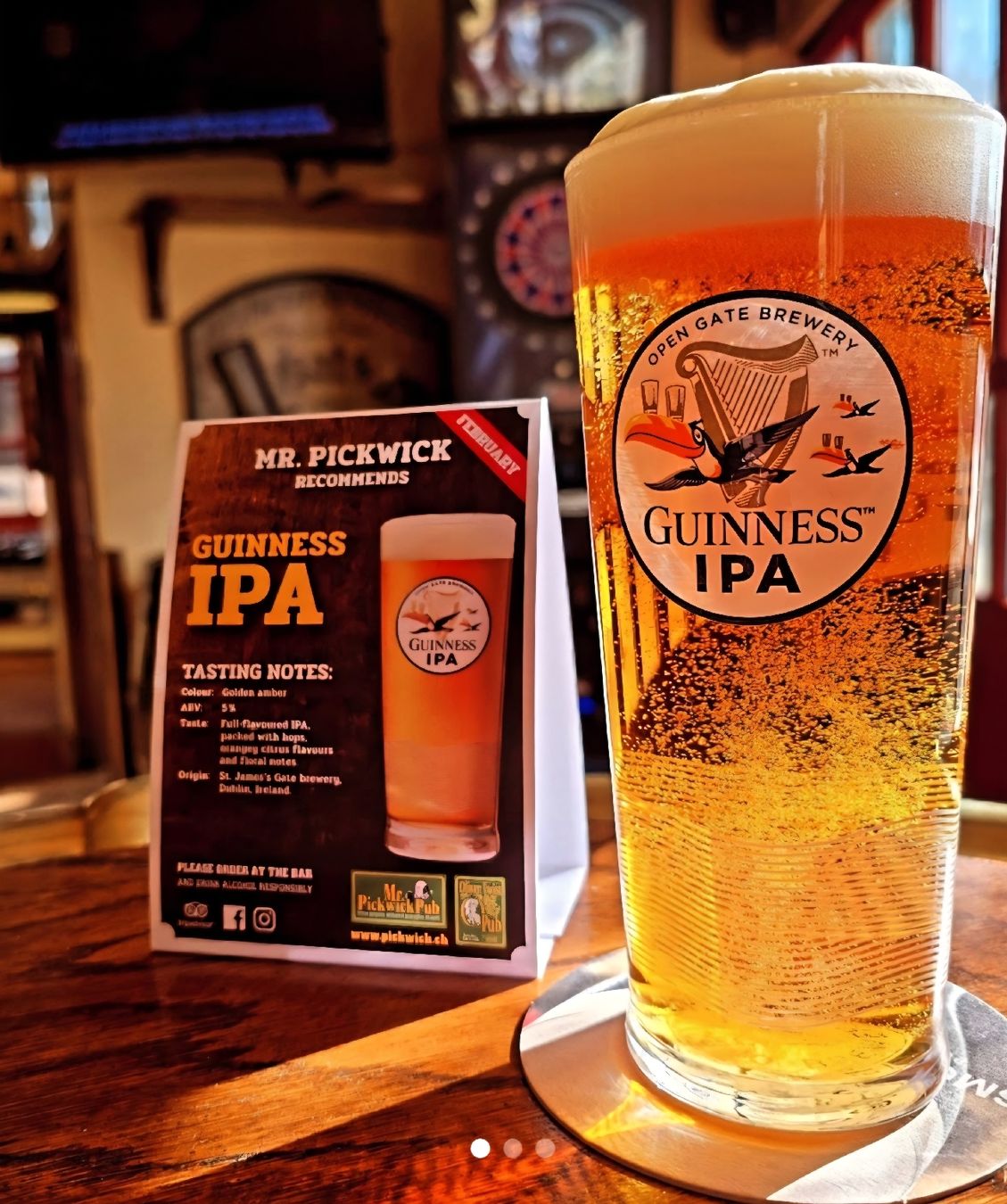 Guinness Bicchieri: Guinness IPA Gläser 0.5L 9 Stk  – Nuovo (secondo la descrizione) da Brienzwiler venduto da Dagemo1987 6
