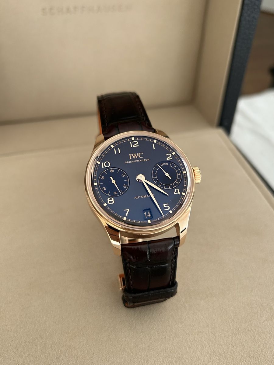 IWC Uhren: IWC Portugieser Automatic 42 / Obsidian – Neu (gemäss Beschreibung) aus Zürich von adamriese81 3