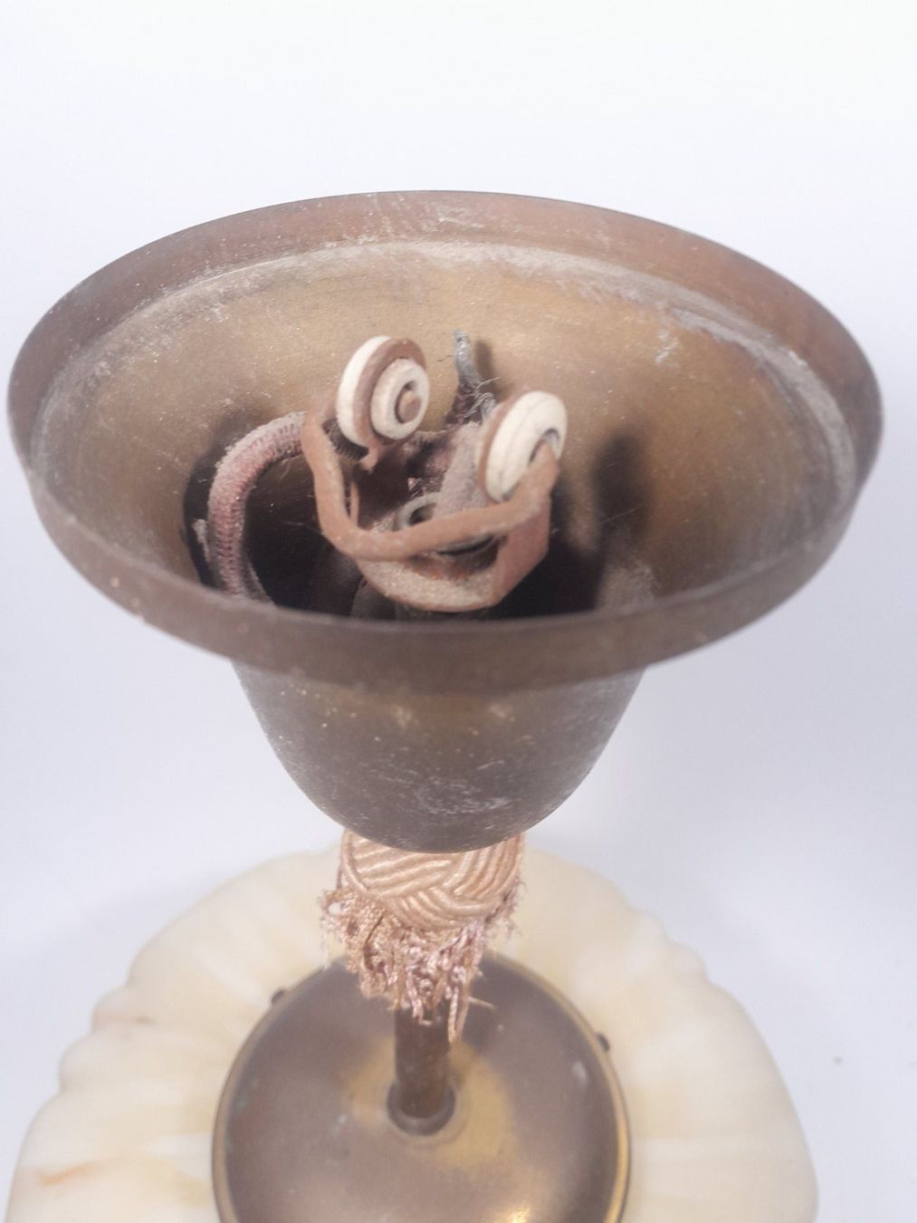 Kronleuchter & Deckenlampen: Antike Deckenlampe - Glas - Jungendstil / Art Deco? – Gebraucht aus Männedorf von Bel-view 2