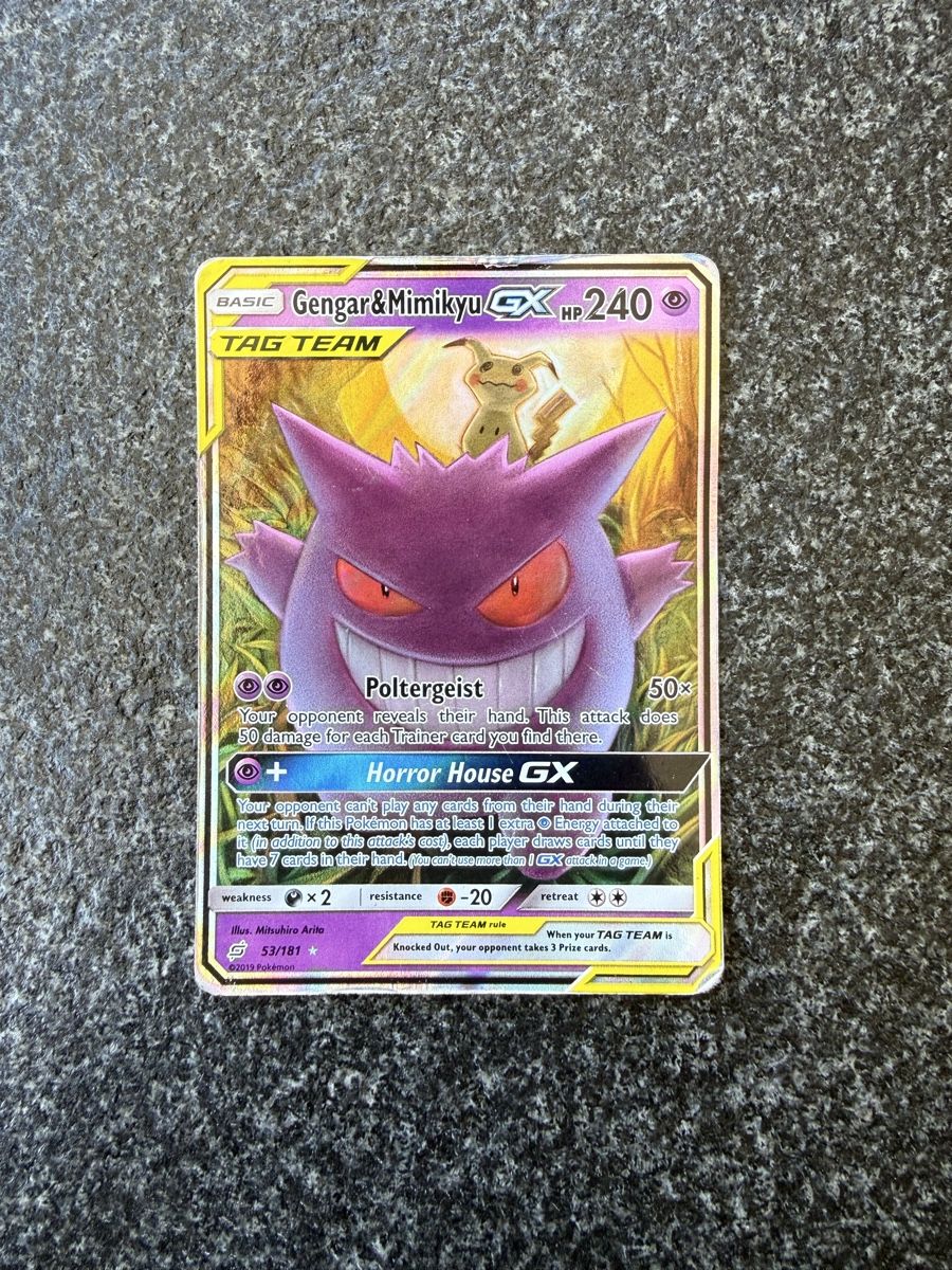 Pokémon Cartes à collectionner: Gengar & Mimikyu GX  – D'occasion à Binningen par Uenroso_ieieo