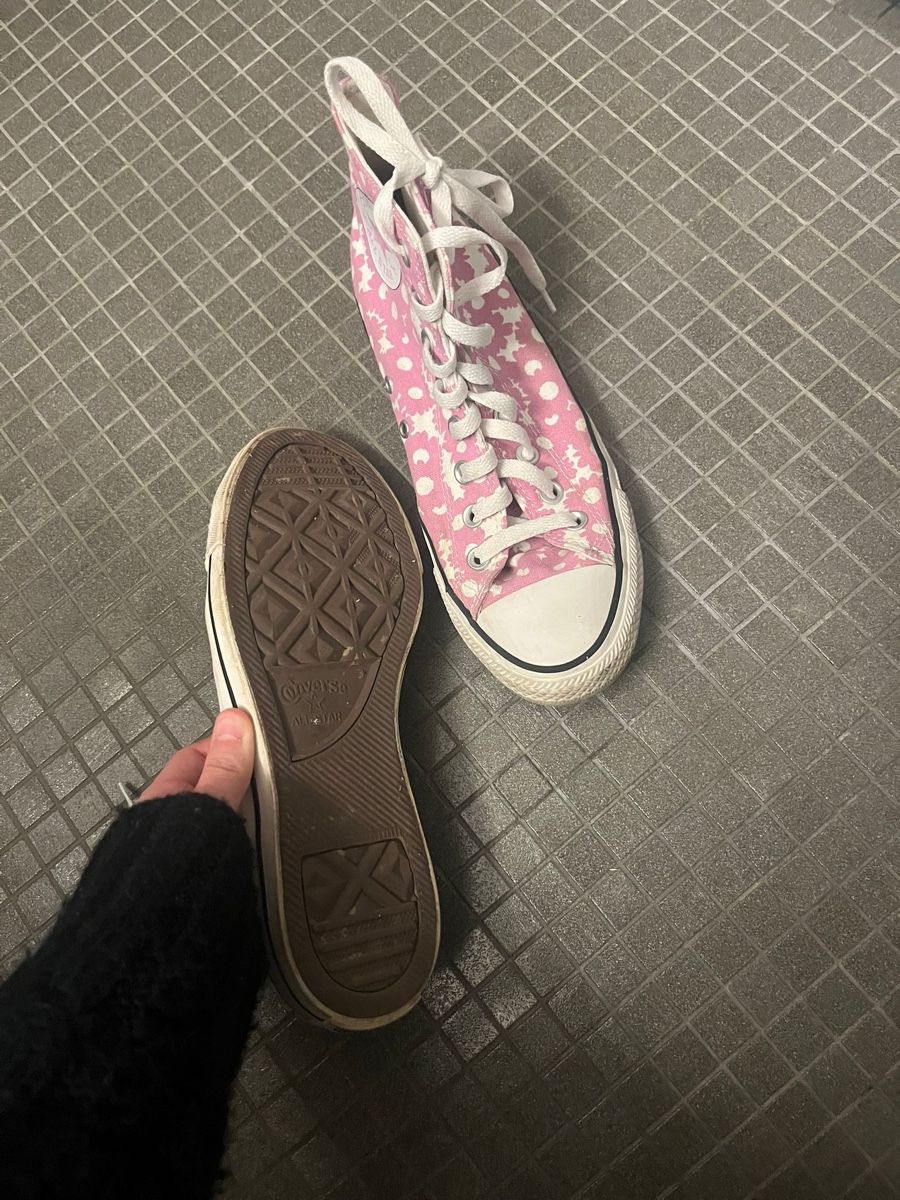 Converse Scarpe per ragazze: Converse Chucks Rosa gemustert Gr.39.5 – Usato da Zürich venduto da Kev81 3