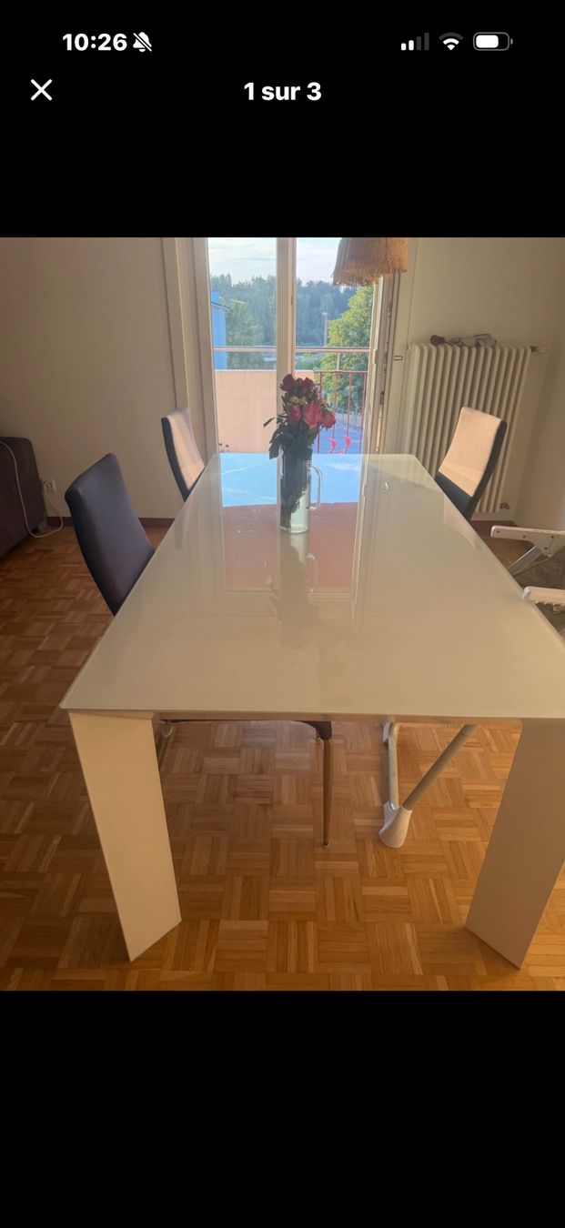 Set di tavolo e panche: Table à manger – Usato da Courtaman venduto da ori_59qk 1