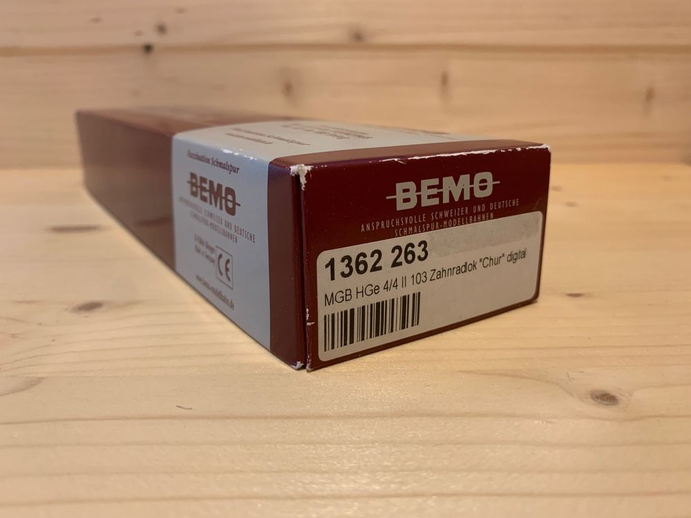 Bemo Modelleisenbahnen: BEMO MGB HGe 4/4 II 103 Chur OVP – Defekt aus Disentis/Mustér von Zbot28 7